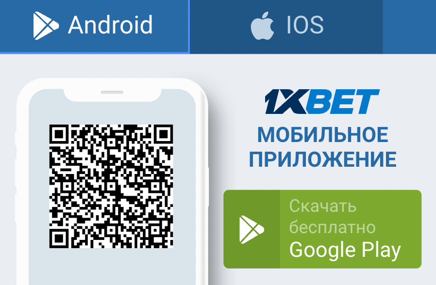 Приложение для смартфонов от 1xBet